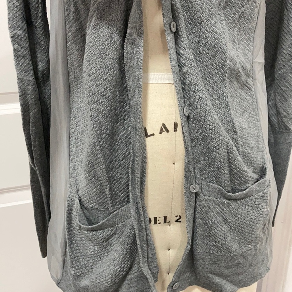 GRAY CARDIGAN - Picture 6 of 9
